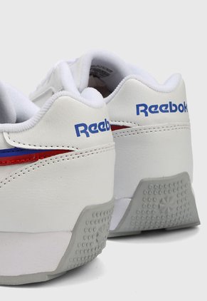 Tenis Running Blanco-Azul-Rojo Reebok Classics Rewind Run