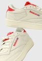 Tenis para Tennis Beige-Rojo Reebok Club C 85 Mu de Reebok Classics