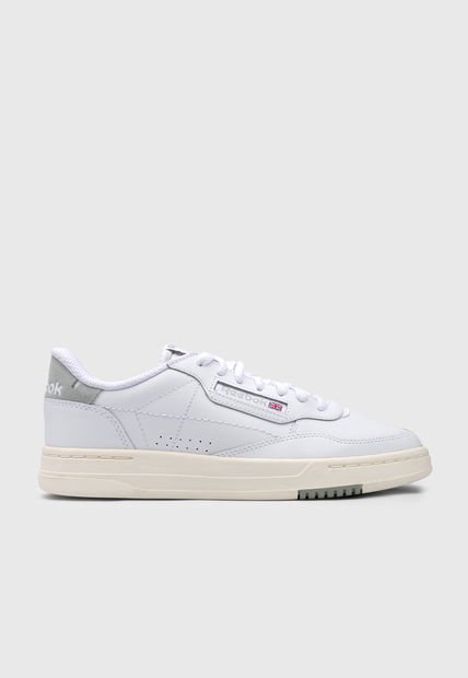 Tenis Lifestyle Blanco-Marfil-Gris Reebok Classics Court Peak