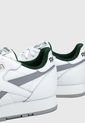Tenis Lifestyle Blanco-Verde-Gris Reebok Classic Leather de Reebok Classics