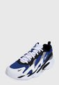 Tenis Lifestyle Azul-Blanco-Negro Reebok Dmx Series de Reebok Classics