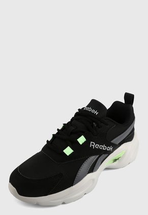 Tenis Running Negro-Gris-Verde-Blanco Reebok Classics Royal EC Ride 4