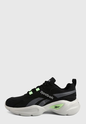 Tenis Running Negro-Gris-Verde-Blanco Reebok Classics Royal EC Ride 4