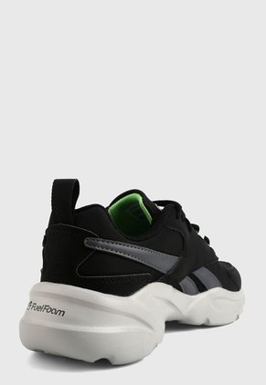 Tenis Running Negro-Gris-Verde-Blanco Reebok Classics Royal EC Ride 4