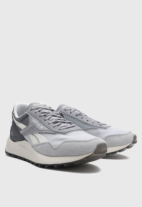 Tenis Lifestyle Gris-Marfil-Negro Reebok Classics Leather Legacy AZ