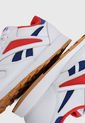 Tenis Lifestyle Blanco-Rojo-Azul Reebok Leather Mark de Reebok Classics