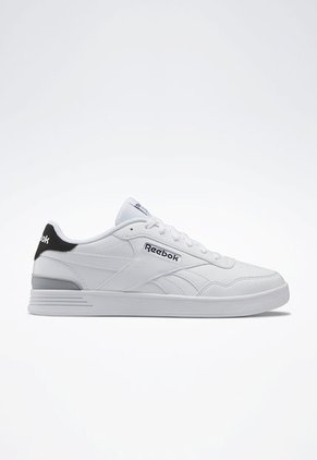 Tenis Lifestyle Blanco-Negro-Gris Reebok Court Advance Clip