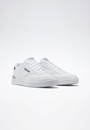 Tenis Lifestyle Blanco-Negro-Gris Reebok Court Advance Clip