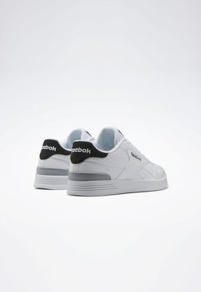 Tenis Lifestyle Blanco-Negro-Gris Reebok Court Advance Clip