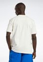 Camiseta Beige-Negro Reebok Classics Classics Small Vector de Reebok Classics
