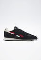 Tenis Lifestyle Negro-Blanco-Borgoña Reebok Classics Classic Leather de Reebok Classics