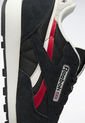 Tenis Lifestyle Negro-Blanco-Borgoña Reebok Classics Classic Leather de Reebok Classics