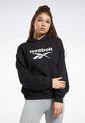 Hoodie Negro-Blanco-Beige Reebok de Reebok Classics