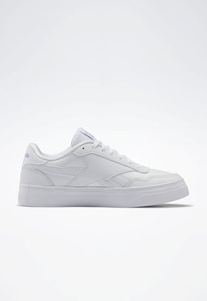 Tenis Lifestyle Blanco-Lila Reebok Classics Court Advance Bold