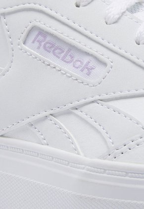 Tenis Lifestyle Blanco-Lila Reebok Classics Court Advance Bold