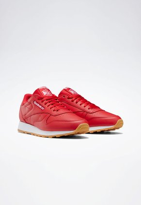 Tenis Lifestyle Rojo-Blanco Reebok Classics Classic Leather