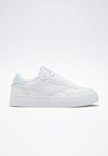 Tenis Lifestyle Blanco-Azul-Rosa Reebok Classics Court Advance Bold