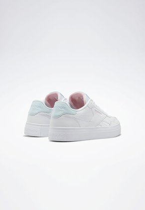 Tenis Lifestyle Blanco-Azul-Rosa Reebok Classics Court Advance Bold