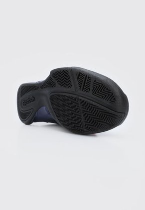 Tenis Basketball Azul-Plateado-Naranja Neon Reebok