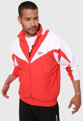 Chaqueta Roja-Blanco Reebok Classics Twin Vector