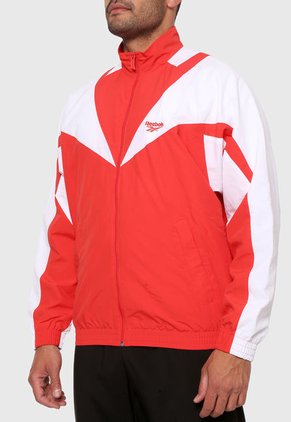 Chaqueta Roja-Blanco Reebok Classics Twin Vector