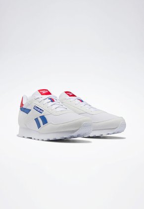 Tenis Running Blanco-Azul-Rojo Reebok Rewind Run