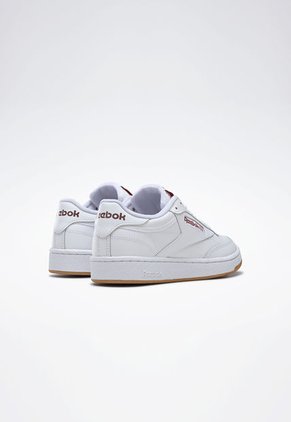 Tenis Lifestyle Blanco-Vinotinto Reebok Classics Club C 85