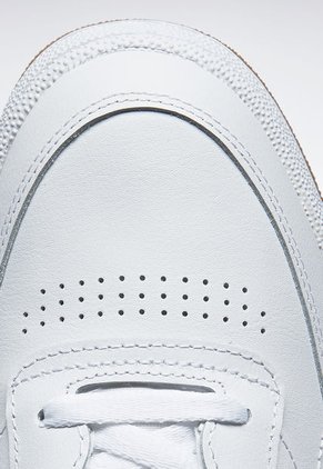 Tenis Lifestyle Blanco-Cafe Reebok Club C 85
