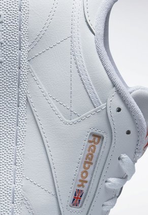 Tenis Lifestyle Blanco-Cafe Reebok Club C 85