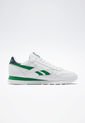 Tenis Lifestyle Blanco-Verde-Azul Reebok Classics Classic Leather de Reebok Classics