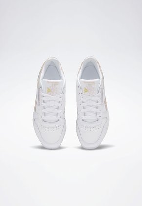 Tenis Lifestyle Blanco-Animal Print-Palo Rosa Reebok Classics Classic Leather