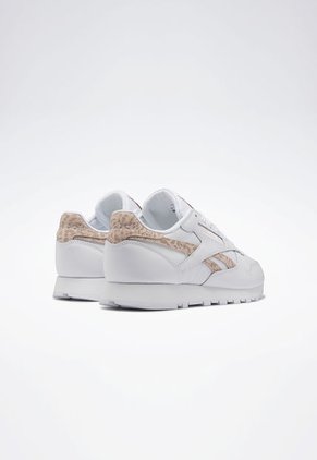 Tenis Lifestyle Blanco-Animal Print-Palo Rosa Reebok Classics Classic Leather