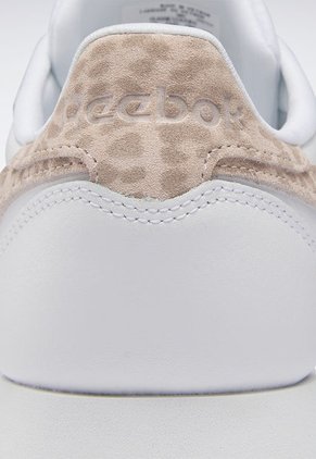 Tenis Lifestyle Blanco-Animal Print-Palo Rosa Reebok Classics Classic Leather