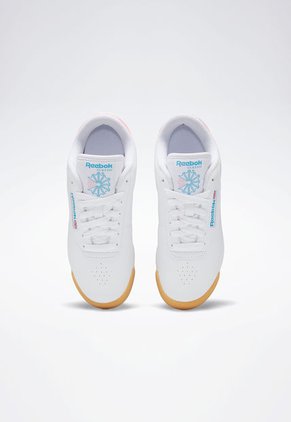 Tenis Lifestyle Blanco-Celeste-Rosa Reebok Classics Princess