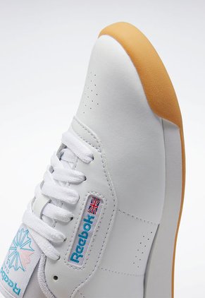 Tenis Lifestyle Blanco-Celeste-Rosa Reebok Classics Princess