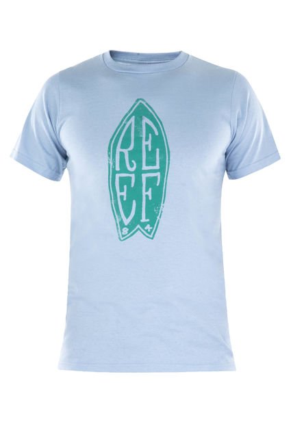 Camiseta Reef Fish Craft Azul Claro