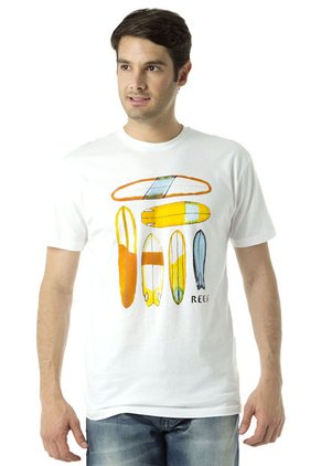 Camiseta Reef Full Quiv Blanco