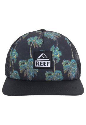 Gorra REEF Palm Village Negro