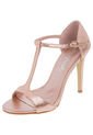 Sandalia Tacón Oro Rosa Refresh de Refresh