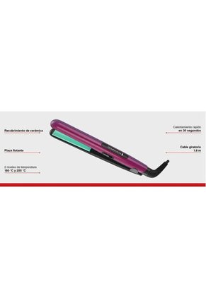 Plancha De Cabello Remington Ceramic Purple S1520P 