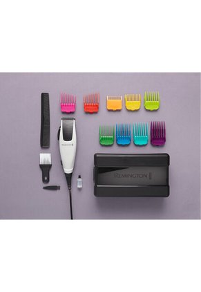 Cortadora De Cabello Remington HC1096 Peines De Colores