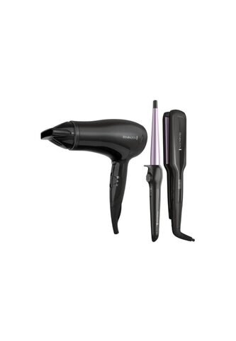 Combo REMINGTON Alisadora+Secador+Ondulador S5520-D3015 Remington