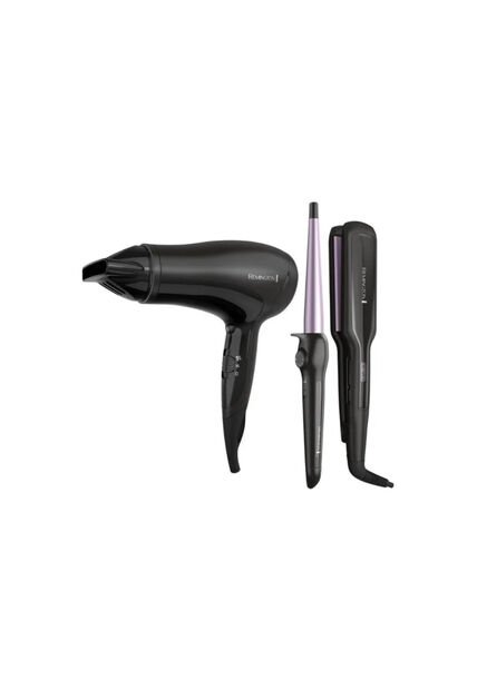 Combo REMINGTON Alisadora+Secador+Ondulador S5520-D3015