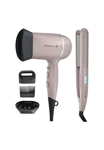 Combo Plancha Y Secador Remington Wet2straight S27A-D20A Remington