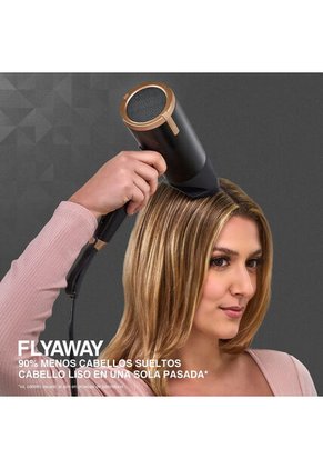Secador De Cabello Remington Flyaway One D31A Negro