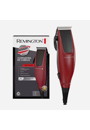Maquina Cortadora De Cabello 6 Peines Roja Remington