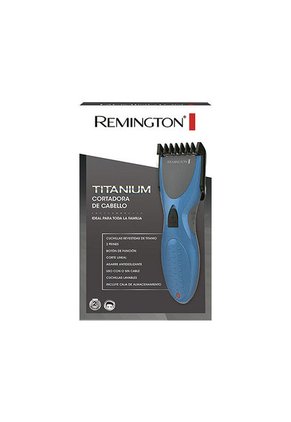 Recortadora De Cabello Remington Titanium Inalámbrico HC335 Azul