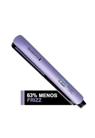 Plancha Alisadora Remington Frizz Cabello En Ambientes Húmedos S8510 Morada Remington
