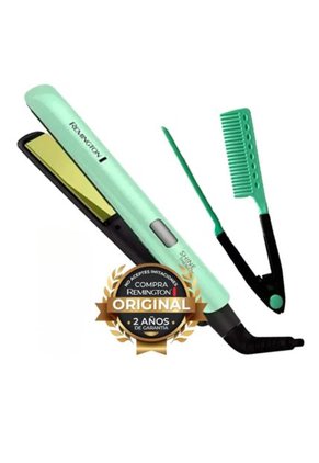 Combo Plancha Remington Aguacate S9960 + Peinilla Alisado 923
