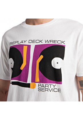 Replay Camiseta Manga Corta Para Hombre Replay